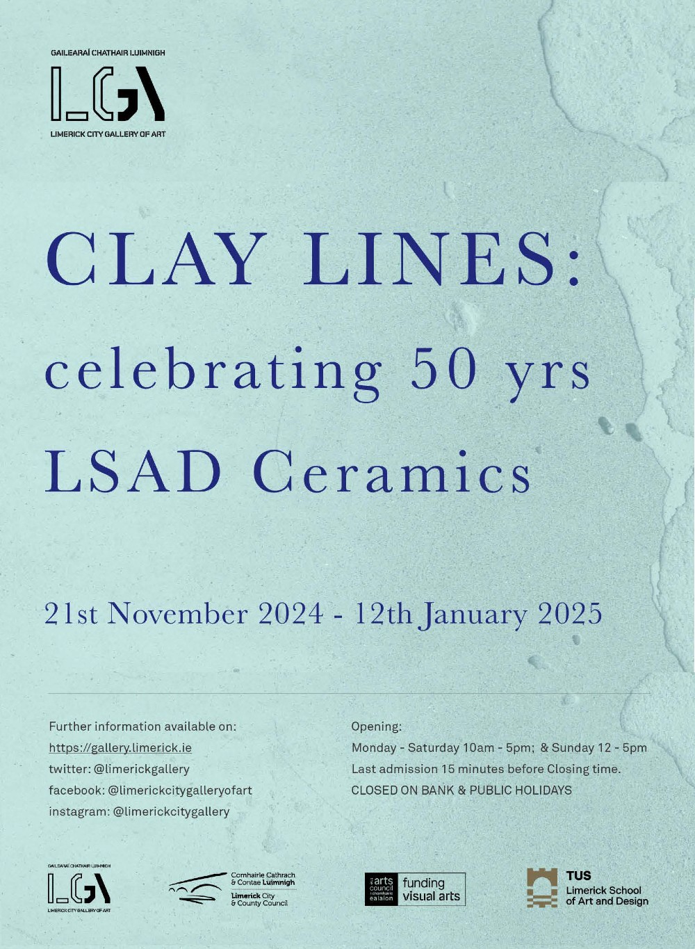 Clay Lines - Celebrating 50 Years LSAD Ceramics