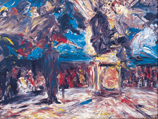 Jack B Yeats – Chairoplane