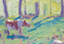 William Leech – Fields by the Sea Thumbnail