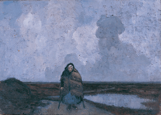 Paul Henry (1876-1958) The Old Woman