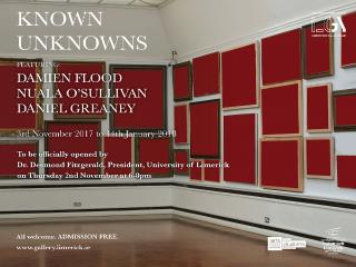 Known Unknowns